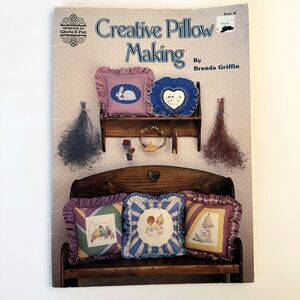 Creative Pillow Making Book 45 for Cross Stitch Projects Griffin Gloria & Pat